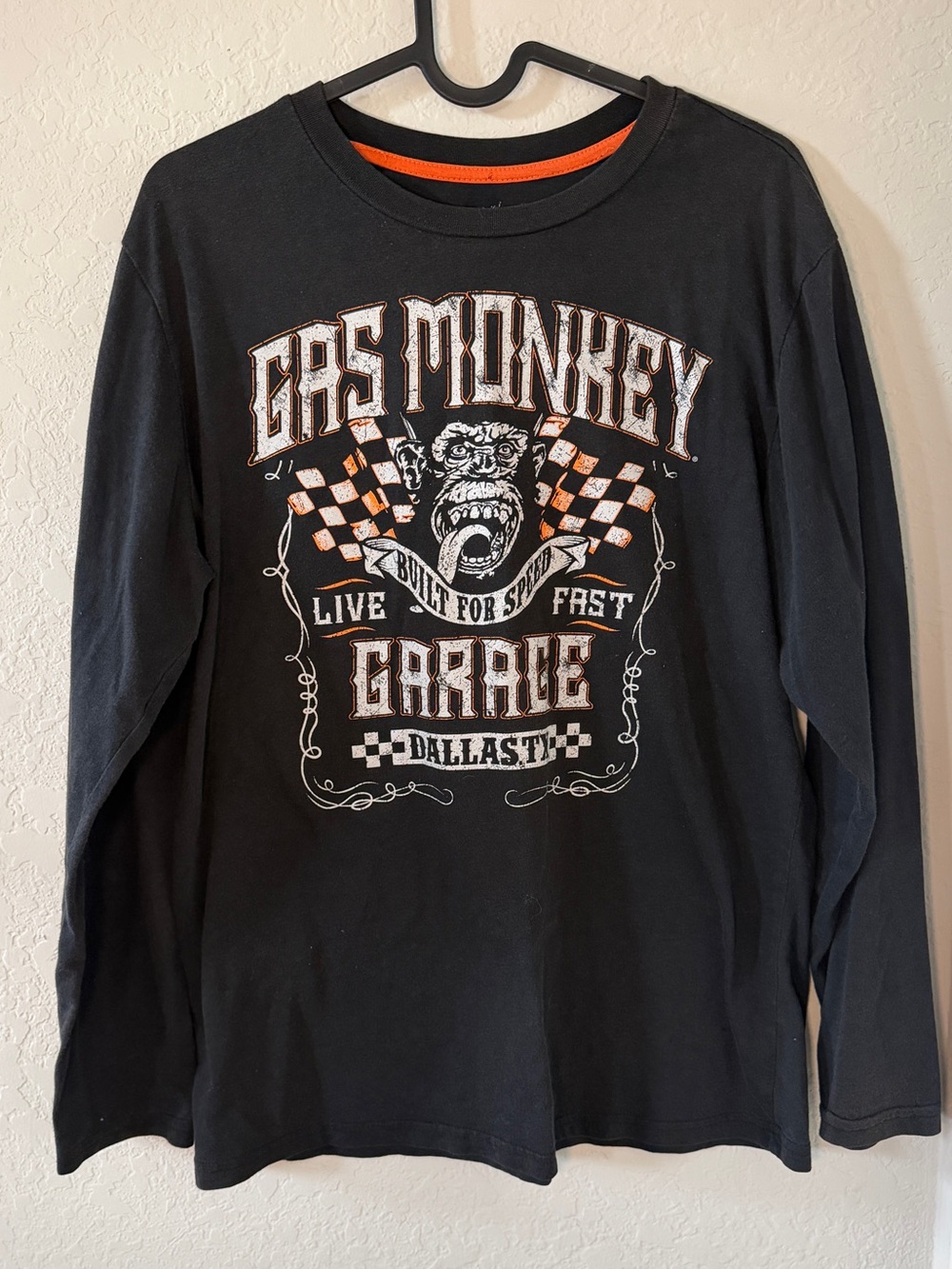 Gas Monkey Garage black long sleeve shirt